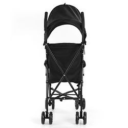 Babyhug Air Glide Buggy Light Weight Stroller with Canopy - Black