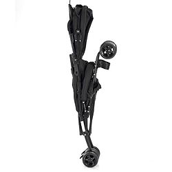 Babyhug Air Glide Buggy Light Weight Stroller with Canopy - Black