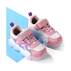 Cute Walk by Babyhug Sneaker With Velcro Closure Solid - Pink