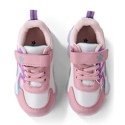 Cute Walk by Babyhug Sneaker With Velcro Closure Solid - Pink