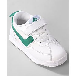 Cute Walk by Babyhug Sneaker with Lace Up Closure - Green