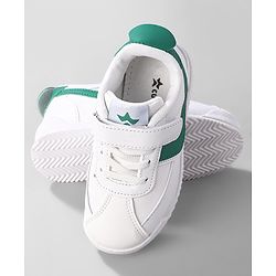 Cute Walk by Babyhug Sneaker with Lace Up Closure - Green