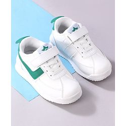 Cute Walk by Babyhug Sneaker with Lace Up Closure - Green