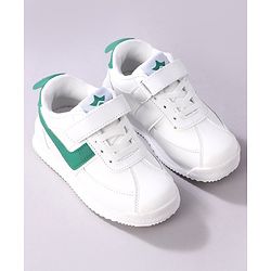 Cute Walk by Babyhug Sneaker with Lace Up Closure - Green