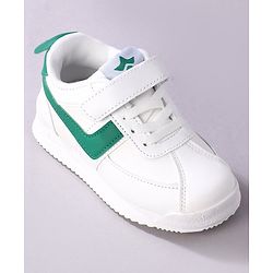 Cute Walk by Babyhug Sneaker with Lace Up Closure - Green