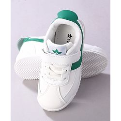 Cute Walk by Babyhug Sneaker with Lace Up Closure - Green
