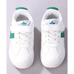 Cute Walk by Babyhug Sneaker with Lace Up Closure - Green