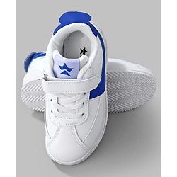 Cute Walk by Babyhug Sneaker with Lace Up Closure - Royal Blue