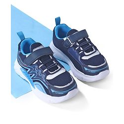 Cute Walk by Babyhug Velcro Closure Sneakers - Navy Blue