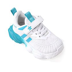 Cute Walk by Babyhug Sneaker Shoes With Velcro Closure - White & Purple