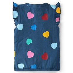 Babyhug Interlock Frill Sleeves Front Open Jhablas Minnie & Friends Print Pack of 3 - Multicolour