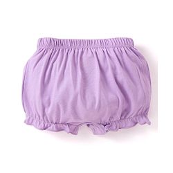 Babyhug Single Jersey 100% Cotton Knit Bloomers Bunny & Floral Print Pack of 5 - White Orange & Yellow