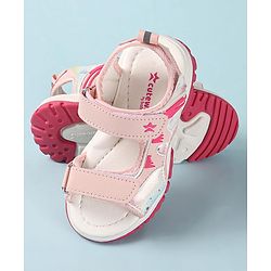 Cute Walk by Babyhug Sandals With Velcro Closure - Pink