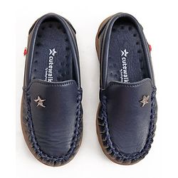 Cute Walk by Babyhug Formal & Party Wear Loafer - Navy