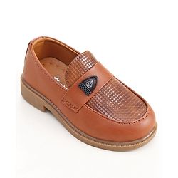 Cute Walk by Babyhug Slip On Loafer Shoes - Brown