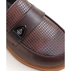 Cute Walk by Babyhug Slip On Loafer Shoes - Brown