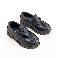 Cute Walk by Babyhug Slip On Loafer Shoes - Brown