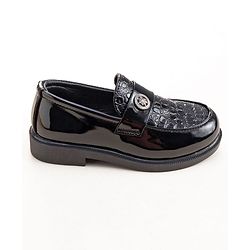 Cute Walk by Babyhug Slip On Formal Shoes- Brown