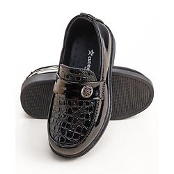 Cute Walk by Babyhug Slip On Formal Shoes- Brown