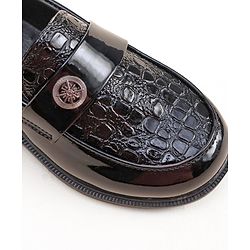 Cute Walk by Babyhug Slip On Formal Shoes- Brown