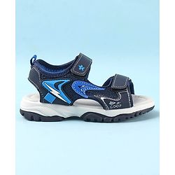 Cute Walk by Babyhug Sandals with Velcro Closure - Blue