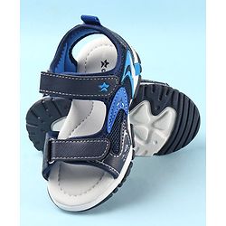 Cute Walk by Babyhug Sandals with Velcro Closure - Blue