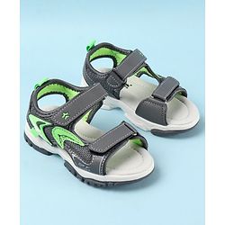Cute Walk by Babyhug Sandals with Velcro Closure - Blue