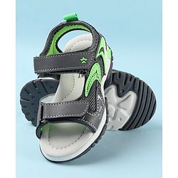 Cute Walk by Babyhug Sandals with Velcro Closure - Blue