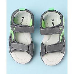 Cute Walk by Babyhug Sandals with Velcro Closure - Blue