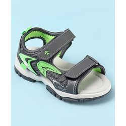 Cute Walk by Babyhug Sandals with Velcro Closure - Blue