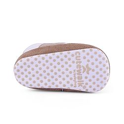 Cute Walk by Babyhug Colour Block Velcro Closure Booties - Grey