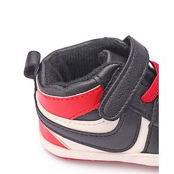 Cute Walk by Babyhug Booties with Velcro Closure -  Red