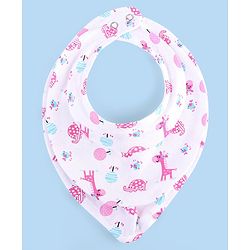 Babyhug Drool Bibs Pack of 5 - Multicolor
