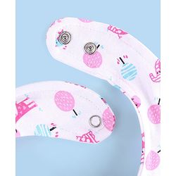 Babyhug Drool Bibs Pack of 5 - Multicolor