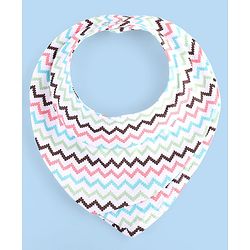 Babyhug Drool Bibs Pack of 5 - Multicolor