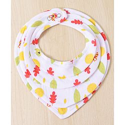 Babyhug Drool Bibs Pack of 5 - Multicolor