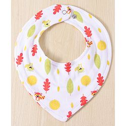 Babyhug Drool Bibs Pack of 5 - Multicolor