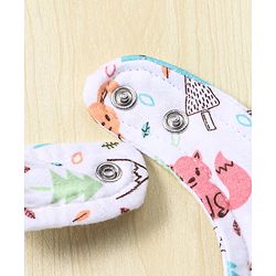 Babyhug Drool Bibs Pack of 5 - Multicolor
