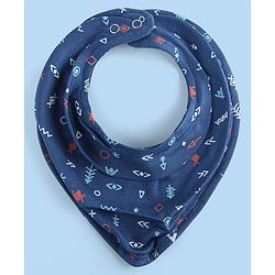 Babyhug Drool Bibs Pack of 5 - Multicolor