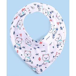 Babyhug Drool Bibs Pack of 5 - Multicolor