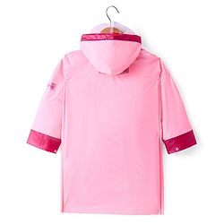 Babyhug Full Sleeves Below Knee Length Raincoat Unicorn Print - Pink