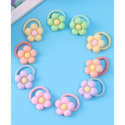 Babyhug Hair Rubber Bands Multicolor Free Size Girl