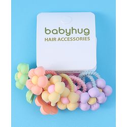 Babyhug Hair Rubber Bands Multicolor Free Size Girl