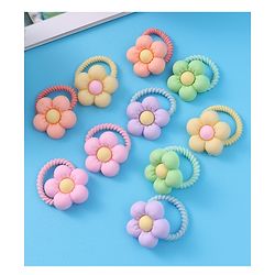 Babyhug Hair Rubber Bands Multicolor Free Size Girl