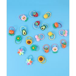 Babyhug Hair Rubber Bands - Multicolor