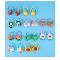 Babyhug Hair Rubber Bands - Multicolor