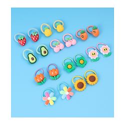 Babyhug Hair Rubber Bands - Multicolor