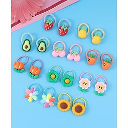 Babyhug Hair Rubber Bands - Multicolor