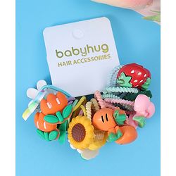 Babyhug Hair Rubber Bands - Multicolor