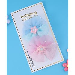 Babyhug Hair Pins And Clips Free Size - Multicolor